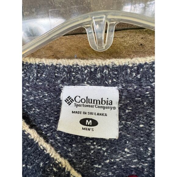 Columbia Sweater-Size Medium-Blue - Picture 2 of 7